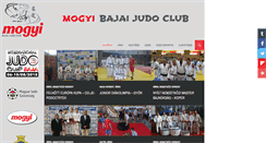 Desktop Screenshot of judo.baja.hu
